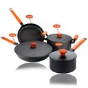 Ver imagem 7 de Jogo de Panelas Antiaderente Cerâmica Cucina Preto 7 Peças
