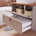 Ver imagem 2 de Gabinete de Banheiro Sense com Cuba 80cm Cappuccino/freijo - Mgm
