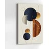 Quadro Decorativo para Sala Quarto Hall 90x60 Abstrato Geomêtrico em Canvas - 2
