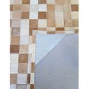 Ver imagem 5 de Tapete de Couro Quadriculado 2,00 X 1,50 M Bege