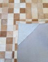 Ver imagem 5 de Tapete de Couro Quadriculado 2,00 X 1,50 M Bege