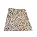 Ver imagem 3 de Tapete de Couro Quadriculado 2,00 X 1,50 M Bege