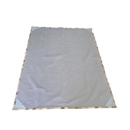 Tapete de Couro Quadriculado 2,00 X 1,50 M Bege - 5