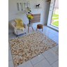 Tapete de Couro Quadriculado 2,00 X 1,50 M Bege - 1