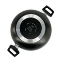 Ver imagem 4 de Panela Frigideira Caçarola WOK 24 cm Antiaderente Alumínio - Cobre