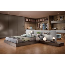 Piso Laminado Eucafloor Prime Click 2,36 M² Nogueira Málaga (c09) (c10) - 3