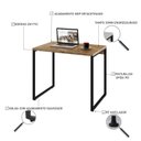 Ver imagem 4 de Escrivaninha Compace Mdp, Aço de 90cm X 75cm X 60cm Carvalho