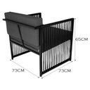 Ver imagem 4 de Poltrona Santiago para Área Externa de Corda Náutica