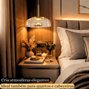 Ver imagem 4 de Lustre Pendente 22,5cm Vidro Âmbar Luz Indireta Redondo Luminária Teto Gimpo Kjdde-271-amb