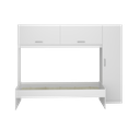 Ver imagem 6 de Cama Solteiro com Guarda-roupa para Colchão 88 X 188 Cm Multimóveis Fg2650 Branca