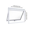 Ver imagem 2 de Janela de Alumínio Máximo Ar 60x80cm Lucasa Ideale Branco