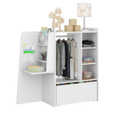 Ver imagem 1 de Closet Guarda Roupa Infantil Acsa 100% Mdf (quarto Crianças)