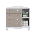 Ver imagem 5 de Conjunto para Quarto Infantil com Guarda-roupa e Cômoda Trocador Encanto