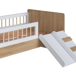Cama Montessoriana Infantil com Colchão e Grade de Proteção. - 3