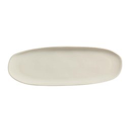 CONJUNTO C/ 4 TRAVESSAS OVAL RASA GRANDE ORGÂNICO CLAY 36x13 cm - 3
