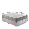 Base Box Baú King 193x203 Suede com Colchão New 4 Estações Molas Ensacadas - 3