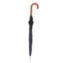 Ver imagem 6 de Guarda Chuva Clássico Grande Preto Fazzoletti Automático 104cm Longo Cabo de Madeira