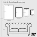 Ver imagem 3 de Quadro Gemotria Formas em Linhas Arts Memphis 60x40cm Moldura Caixa Madeira