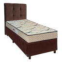 Ver imagem 1 de Cama Box + Colchão Solteiro D33 Maxsono Paropas + Cabeceira Estofada