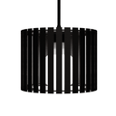 Ver imagem 1 de Luminária Pendente Tóquio Modelo Ripado -:Preta