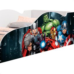 Cama Infantil Vingadores Heroi com Colchão - 5