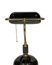 Ver imagem 7 de Abajur Banker Preto Fosco Luminária de Mesa Retro Luxo