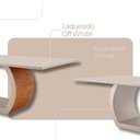 Ver imagem 6 de Sala de Jantar Mesa Ellis 220cm Madeira Tampo com Vidro com 8 Cadeiras Eva Premium