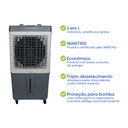 Ver imagem 4 de Climatizador de Ar 60 Litros Ventilador Comercial Grande Ventisol