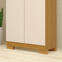 Armário Multiuso Acp Móveis Iris 2 Portas com Chave - 3