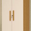 Ver imagem 4 de Armário Multiuso Acp Móveis Iris 2 Portas com Chave