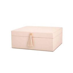 Caixa em Mdf e Pu Urano Creme G Mart - 1