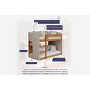 Ver imagem 4 de Beliche Ema Montessoriana Branco - Cimol