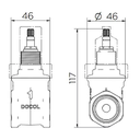 Ver imagem 2 de Registro de Gaveta Base 1 Registro Gaveta Base 1 Polegada 25mm