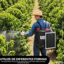 Ver imagem 5 de Pulverizador Costal 2x1 20 Litros Elétrico e Painel Solar Bateria 3 Bicos Way Iwpcps20020