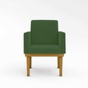 Ver imagem 4 de Poltrona Penteadeira Maquiagem com Base Reforçada Verde
