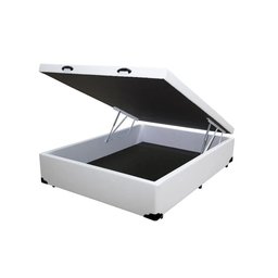Base Box Baú Viúva 128x188:branco - 2