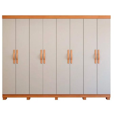 Guarda-roupa Lopas Serenata 8 Portas 6 Gavetas