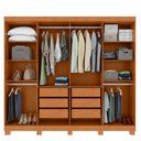 Ver imagem 3 de Guarda-roupa Lopas Serenata 8 Portas 6 Gavetas