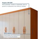 Ver imagem 5 de Guarda-roupa Lopas Serenata 8 Portas 6 Gavetas
