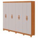 Ver imagem 2 de Guarda-roupa Lopas Serenata 8 Portas 6 Gavetas