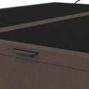 Ver imagem 5 de Base Cama Box Baú Casal Queen Size Veludo Marrom SkyBox