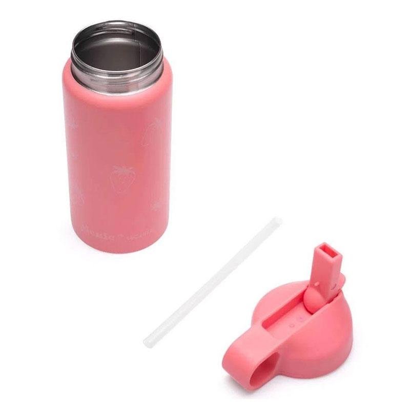 Garrafa de Água em Inox 500ml 97827 Rosa - Leoarte - 3