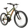 Bicicleta Caloi Max Front Freios v-brake Verde Aro 24 21v - 2