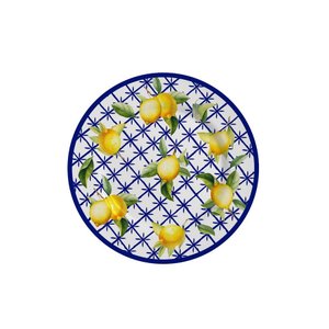 Conjunto com 6 Pratos de Sobremesa Limone Ø21cm