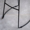 Ver imagem 6 de Kit 2 Banquetas Altas Encosto Cozinha Bar Balcão Bistrô Aurora - Édecasamóveis