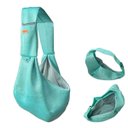Ver imagem 1 de Bolsa Canguru Transporte Cachorro Gato Pet Animal Malha Respiravel Tira de Ombro Tecido Resistente C