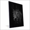 Quadro Zebra Canvas sem Vidro Tamanho-moldura 120x80 Caixa Cor Preta - 1
