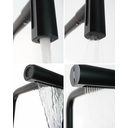 Ver imagem 3 de Torneira para Cozinha Mesa 4 Jatos Bica Giratória Gourmet Luxo Preto Fosco