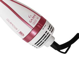 Escova Secadora Gama Glamour Pink Brush 3D 1200W Branco e Rosa 127V HDCBR0000000425 - 6