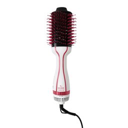 Escova Secadora Gama Glamour Pink Brush 3D 1200W Branco e Rosa 127V HDCBR0000000425 - 2
